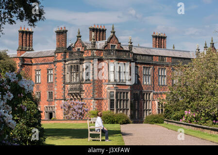 Arley Hall près de Warrington. Banque D'Images