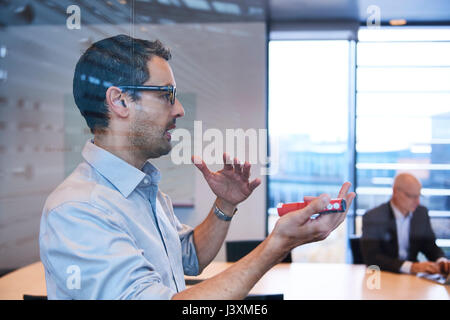 Vue de la fenêtre de présentation in office Banque D'Images