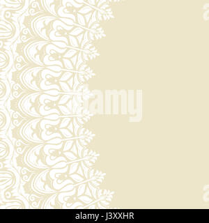 Tour moderne Floral Frame Banque D'Images