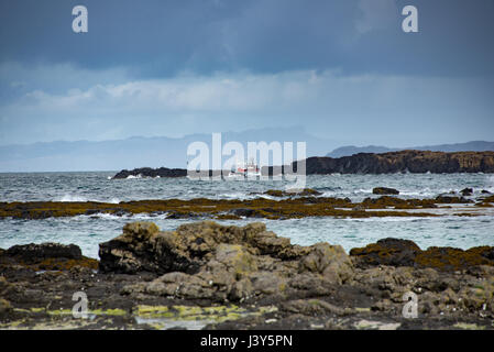 Vue de Port Langamull, Ile de Mull, en Ecosse. Banque D'Images