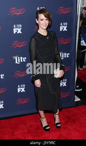 FX Network 2017 Upfront All-Star SVA au Theatre - Arrivées avec : Sarah Paulson Où : New York, New York, United States Quand : 06 Avr 2017 Banque D'Images