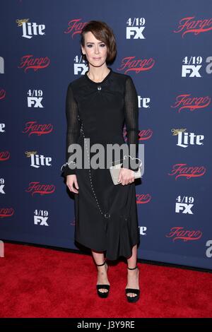 FX Network 2017 Upfront All-Star SVA au Theatre - Arrivées avec : Sarah Paulson Où : New York, New York, United States Quand : 06 Avr 2017 Banque D'Images