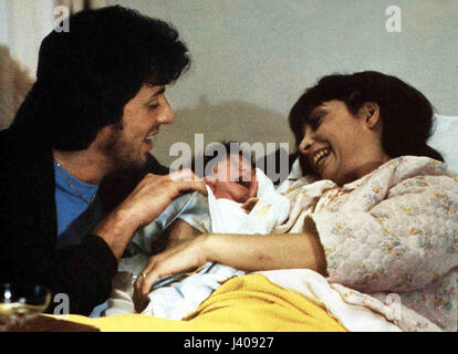 Rocky, USA 1976, Regie : John G. Avildsen, acteurs : Sylvester Stallone, Talia Shire, bébé Banque D'Images