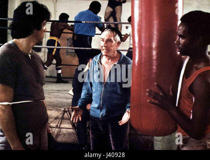 Rocky, USA 1976, Regie : John G. Avildsen, acteurs : Sylvester Stallone, Burgess Meredith Banque D'Images