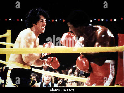 Rocky, USA 1976, Regie : John G. Avildsen, acteurs : Sylvester Stallone, Carl Weathers Banque D'Images