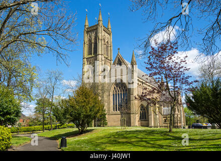 Église Saint Pierre, Bolton, Manchester, Angleterre, Royaume-Uni. Communément connu sous le nom de Bolton l'église paroissiale. Banque D'Images