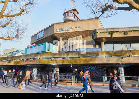 Queen Elizabeth Hall et Purcell Room (1967), South Bank, Londres, Angleterre Banque D'Images