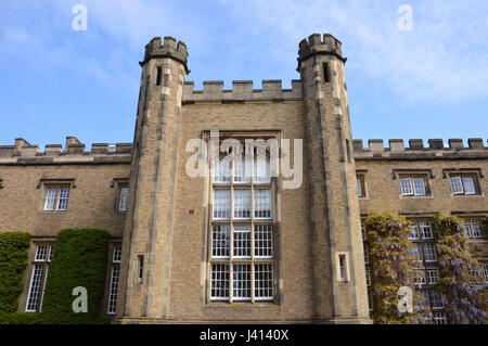 Maison d'école à l'école de Rugby, Warwickshire, Angleterre Banque D'Images