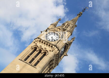 Le Couronnement de l'Horloge, construite en 1902, Claremont Road, Surbiton, quartier royal de Kingston upon Thames, Grand Londres, Angleterre, Grande B Banque D'Images