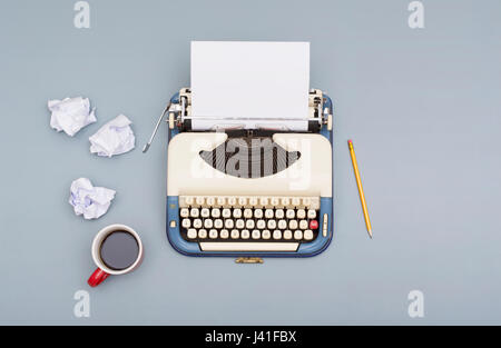 Concept-machine à écrire Banque D'Images