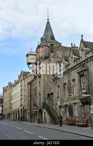 Le People's Story Museum situé dans le quartier historique de Canongate péage, Royal Mile, Édimbourg, Écosse Banque D'Images