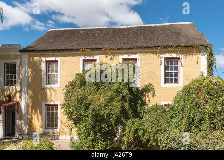 GENADENDAL, AFRIQUE DU SUD - le 27 mars 2017 : Hallbeck Maison à Genadendal, construit 1892, maintenant un centre de recherche et de formation. Genadendal fut le premier Banque D'Images