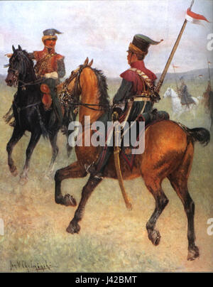 Les Tatars lituaniens étaient un groupe de soldats tatars qui ont servi dans l'armée napoléonienne. Leur contribution se remarque particulièrement lors de l'invasion française de la Russie, où ils combattent aux côtés des forces de Napoléon. Banque D'Images