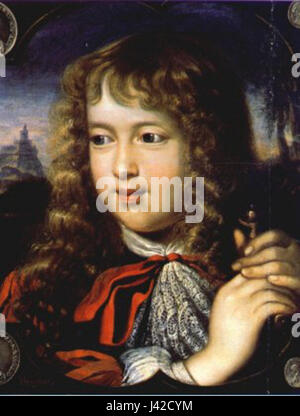 Louis XIV de France, également connu sous le nom de Roi Soleil, a régné de 1643 à 1715. Son règne est remarquable par l'établissement de la monarchie absolue et la construction du château de Versailles, qui est devenu un symbole de son pouvoir et de son autorité. Banque D'Images