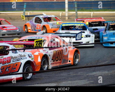 Stock car adieu rencontre à Wimbeldon Plough Lane stadium 26/3/2017 Banque D'Images