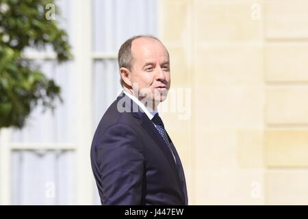 Paris, France. 10 mai, 2017. Dernier Conseil des ministres de François Hollande, au cours des cinq années à venir - 10/05/2017 - France / Paris - sortie du dernier Conseil des ministres de la durée de cinq ans de François Hollande à l'Elysée. Crédit : LE PICTORIUM/Alamy Live News Banque D'Images