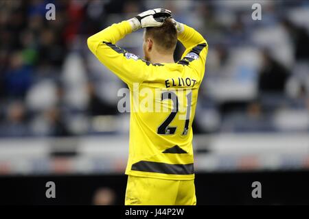 ROB ELLIOT NEWCASTLE UNITED FC NEWCASTLE UNITED FC ST JAMES PARK NEWCASTLE ANGLETERRE 16 Janvier 2016 Banque D'Images