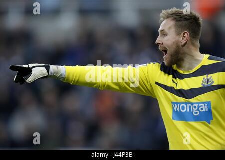 ROB ELLIOT NEWCASTLE UNITED FC NEWCASTLE UNITED FC ST JAMES PARK NEWCASTLE ANGLETERRE 16 Janvier 2016 Banque D'Images