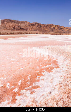 Cap vert SAL Salt Flats - Le Marais salants désaffectés à Pedra de Lume, Pedra di Lumi, l'île de Sal, Cap-Vert, Afrique Banque D'Images