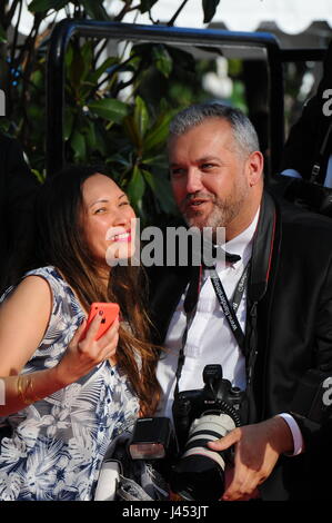 14 mai 2014 - Cannes Célébrités assister à la 67e Festival de Cannes Banque D'Images