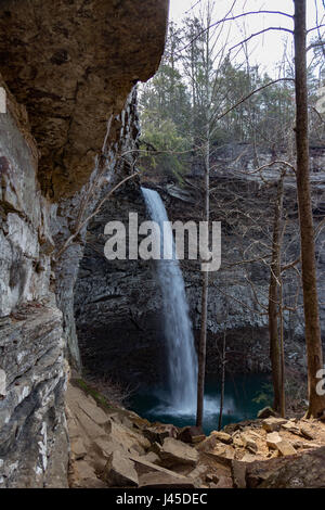 Cascade Falls, de l'ozone dans la région de New York, USA Banque D'Images