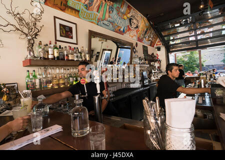 États-unis, Washington, Seattle, fonda la Catrina restaurant, bar Banque D'Images