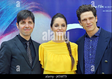 Roma, Photocall "2 nuits ' . Présenté : Matilde Gioli, MATTEO Martari, Ivan Silvestrini Banque D'Images