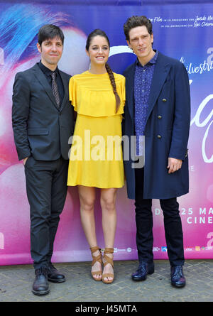 Roma, Photocall "2 nuits ' . Présenté : Matilde Gioli, MATTEO Martari, Ivan Silvestrini Banque D'Images