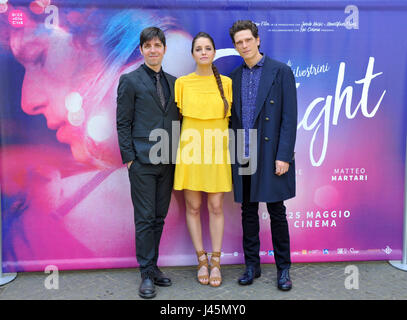 Roma, Photocall "2 nuits ' . Présenté : Matilde Gioli, MATTEO Martari, Ivan Silvestrini Banque D'Images