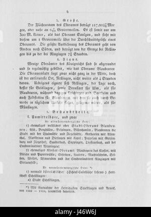 Oberamt Blaubeuren, situé en Allemagne, désigne un district ou une zone administrative. Le site revêt une importance historique, en particulier dans le contexte de la structure de gouvernance régionale. Banque D'Images