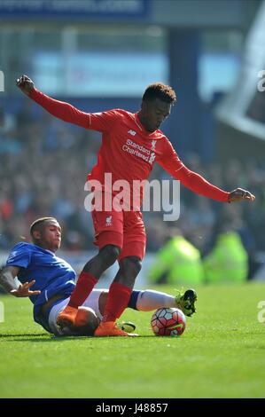 BRENDAN GALLOWAY & DANIEL STUR FCV Everton FC LIVERPOOL ANGLETERRE EVERTON GOODISON PARK 04 Octobre 2015 Banque D'Images