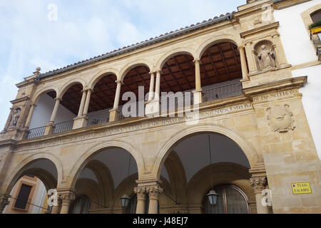 Ubeda Espagne l'Antiguo Ayuntamiento, ancien hôtel de ville. Banque D'Images