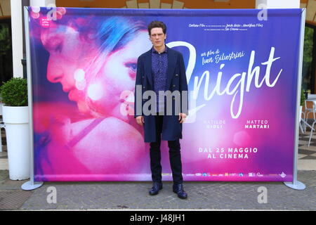 L'acteur italien MATTEO Martari pendant une séance de cinéma italien '2Night'. Credit : PACIFIC PRESS/Alamy Live News Banque D'Images