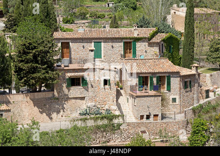 Chambre à Valldemossa, Majorque, Espagne Banque D'Images