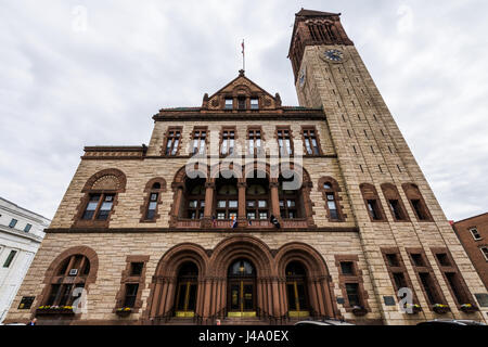 L'Hôtel de Ville d'Albany à Albany, New York Banque D'Images