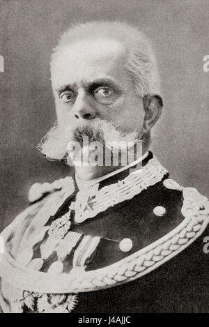 Umberto I, 1844 - 1900, surnommé le bon. Roi d'Italie. L'histoire de Hutchinson de l'ONU, publié en 1915. Banque D'Images