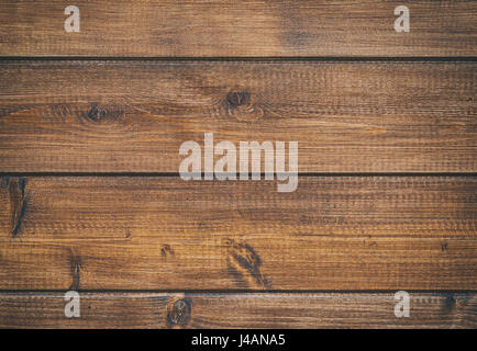 Fond de bois rétro à partir de planches de bois brun Banque D'Images