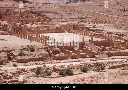 Image takein à Petra, Jordanie, l'année 2013. Banque D'Images