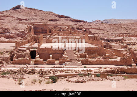 Image takein à Petra, Jordanie, l'année 2013. Banque D'Images