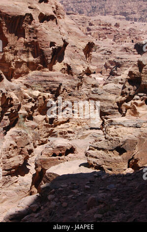 Image takein à Petra, Jordanie, l'année 2013. Banque D'Images