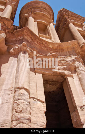 Image takein à Petra, Jordanie, l'année 2013. Banque D'Images