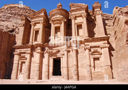 Image takein à Petra, Jordanie, l'année 2013. Banque D'Images