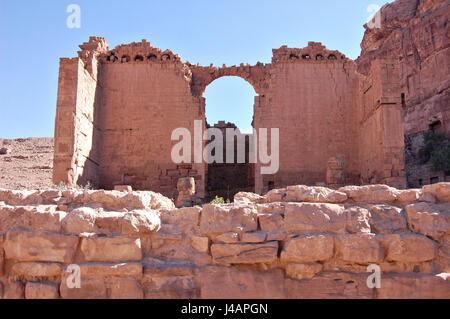 Image takein à Petra, Jordanie, l'année 2013. Banque D'Images