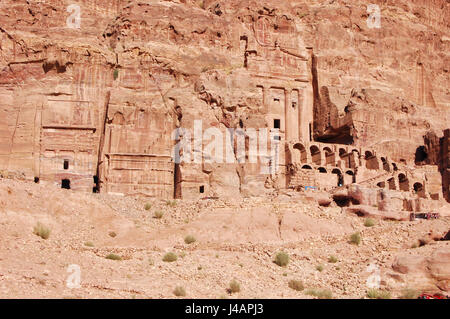 Image takein à Petra, Jordanie, l'année 2013. Banque D'Images