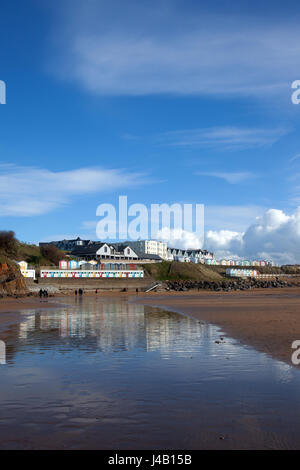 Summerleeze Beach Bude Cornwall Banque D'Images