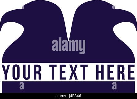 Creative eagle head logo vector design. Eagle Vector signe. Symboles logo Illustration de Vecteur