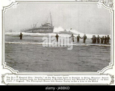 Rohilla (steamship) fondée 1914 Banque D'Images