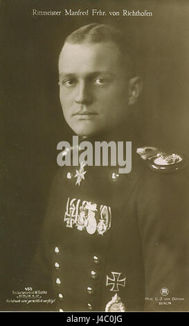 Rittmeister Manfred von Richthofen Sanke Card 450 Banque D'Images