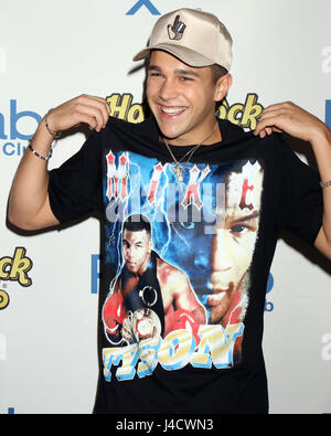 Austin Mahone célèbre son 21e anniversaire avec : Austin Mahone Où : Las Vegas, Nevada, United States Quand : 08 Avr 2017/WENN.com DJDM Crédit : Banque D'Images