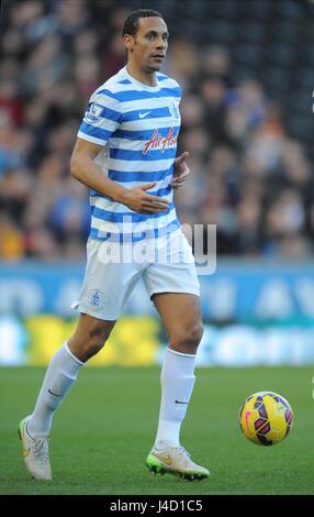 RIO FERDINAND Queens Park Rangers FC Queens Park Rangers FC Stade KC HULL ANGLETERRE 21 Février 2015 Banque D'Images